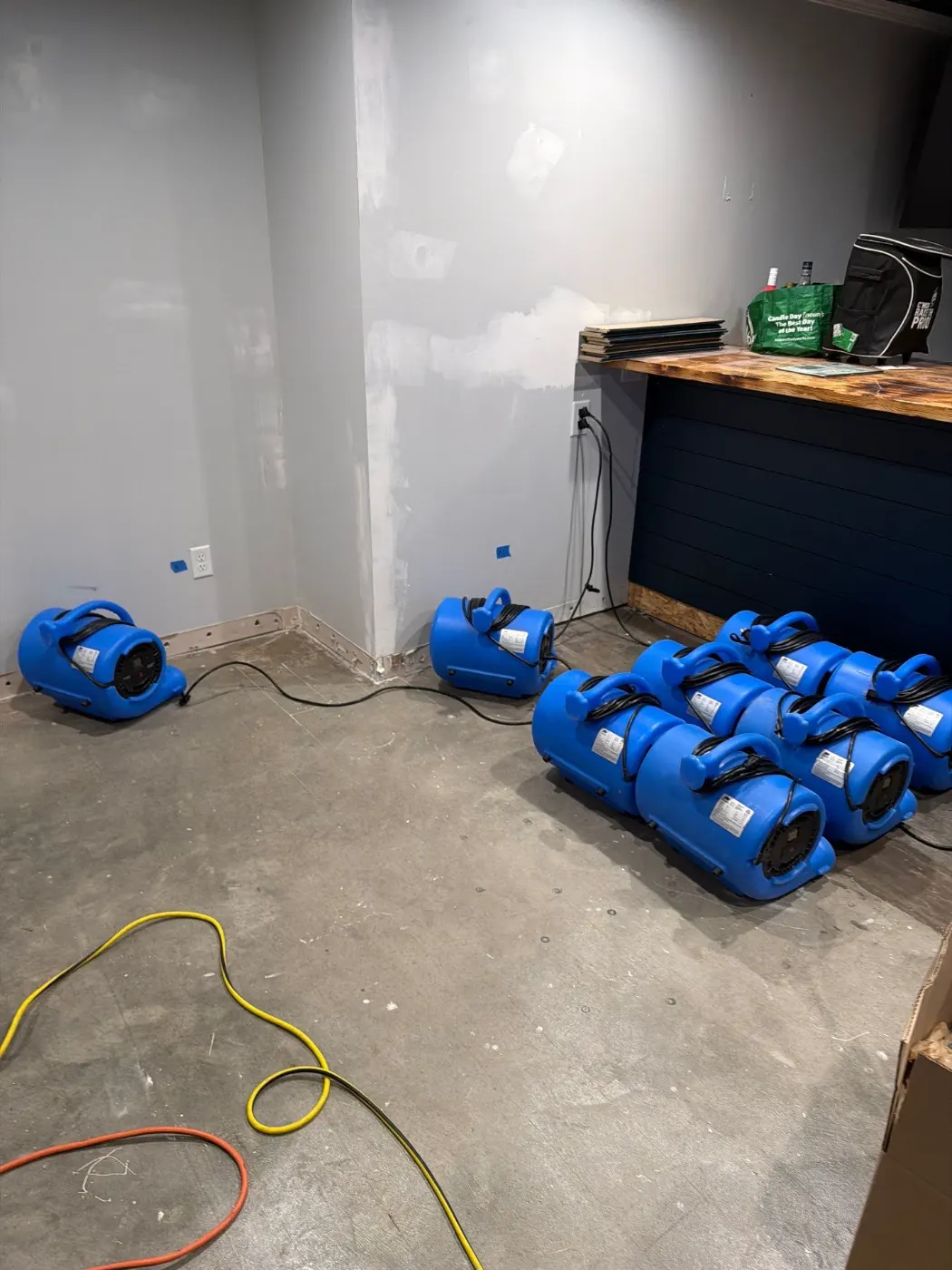 Water damage restoration by Versailles Water Restoration near Richmond, IN